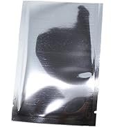 PABCK 500 Pack Mylar Foil Small Pouch 2x2.8 inches (Inside Size 1.6x2.4 inches) Silver Aluminum F...