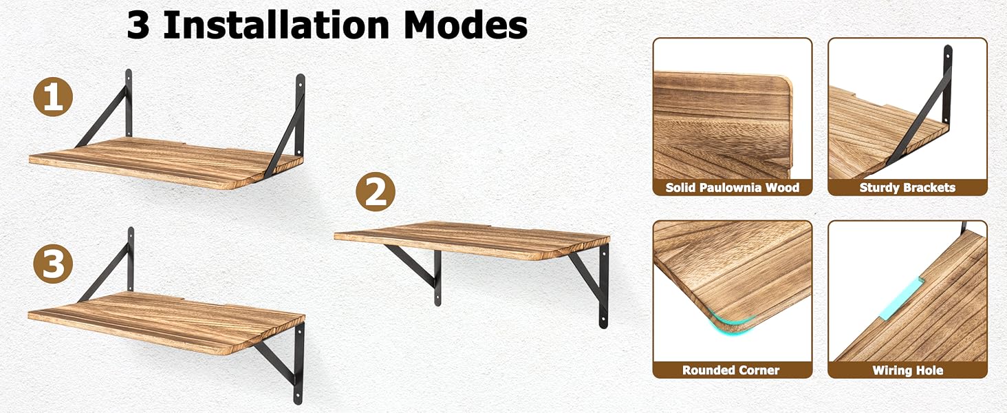 wall mounted projector shelf