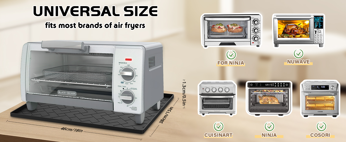 air fryer mat air fryer accessories air fryer mat for counter heat resistant air fryer stand