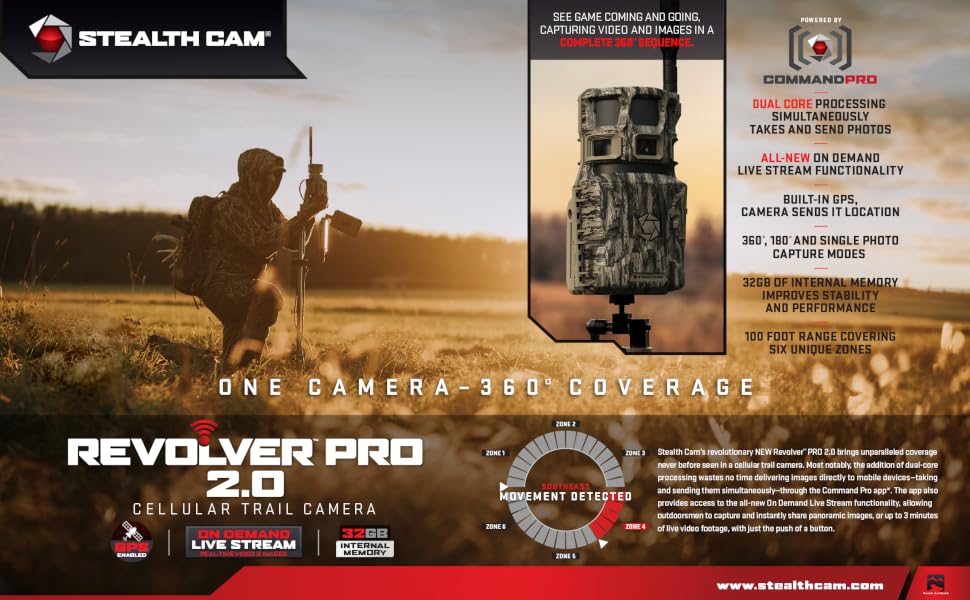 Stealth Cam Revolver Pro 2.0