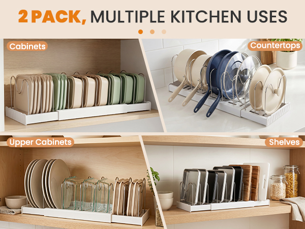 pan organizers and storage