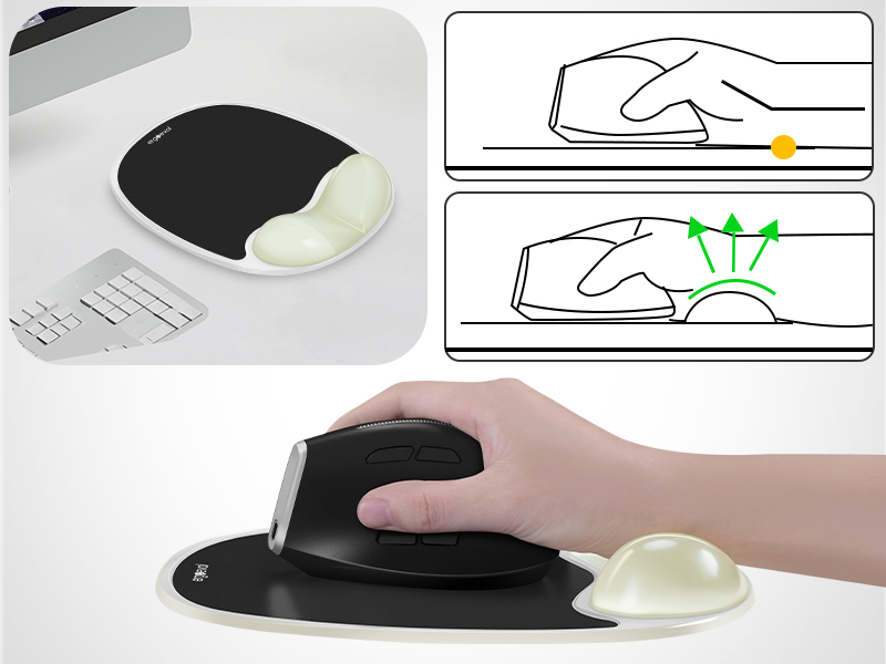 ergonomic mouse pad