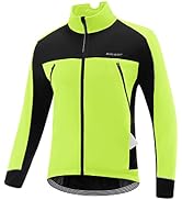 baleaf Men's Winter Jacket Windproof Softshell Thermal Warm Pockets Cycling Running Mountain Biki...