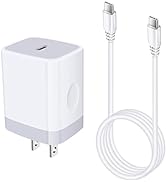 USB C Box Fast Wall Charger for Samsung Galaxy S24/A15/A14 5G/A35/S23 FE/S22/S21 FE 5G/A13/A54/A0...