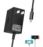 AC Adapter Charger for Switch and Switch Lite,Fast Charging Kit with 5FT Charging Cord,Non-OEM 15...