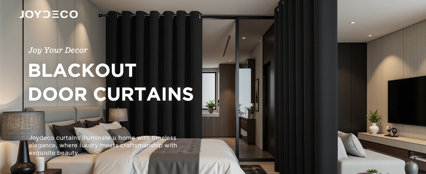Blackout Patio Sliding Door Curtains