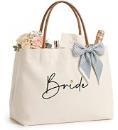 Ugiftcorner Bridal Shower Gifts Bride Tote Bag for Bride to Be, Future Mrs | Engagement Gift for ...