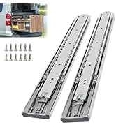 VITERLYNX 200Lbs Soft Close Heavy Duty Drawer Slides 1 Pair 10 14 16 18 20 22 24 32 Inch Full Ext...