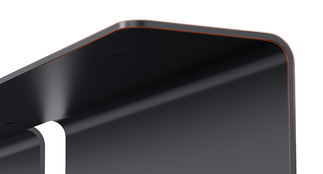 L-shaped Tray