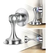 Door Stoppers Magnetic Door Catch, Door Stops for Bottom of Door Keep Door Open, Magnet Door Hold...