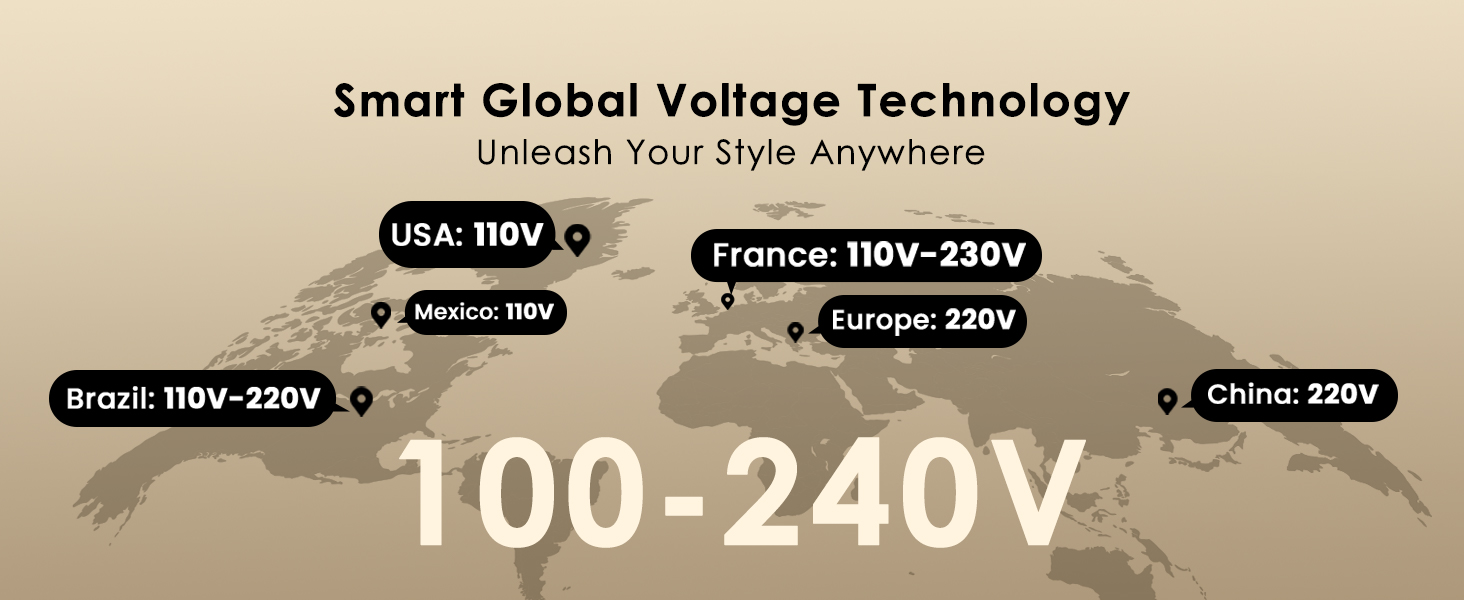 global voltage blow dryer