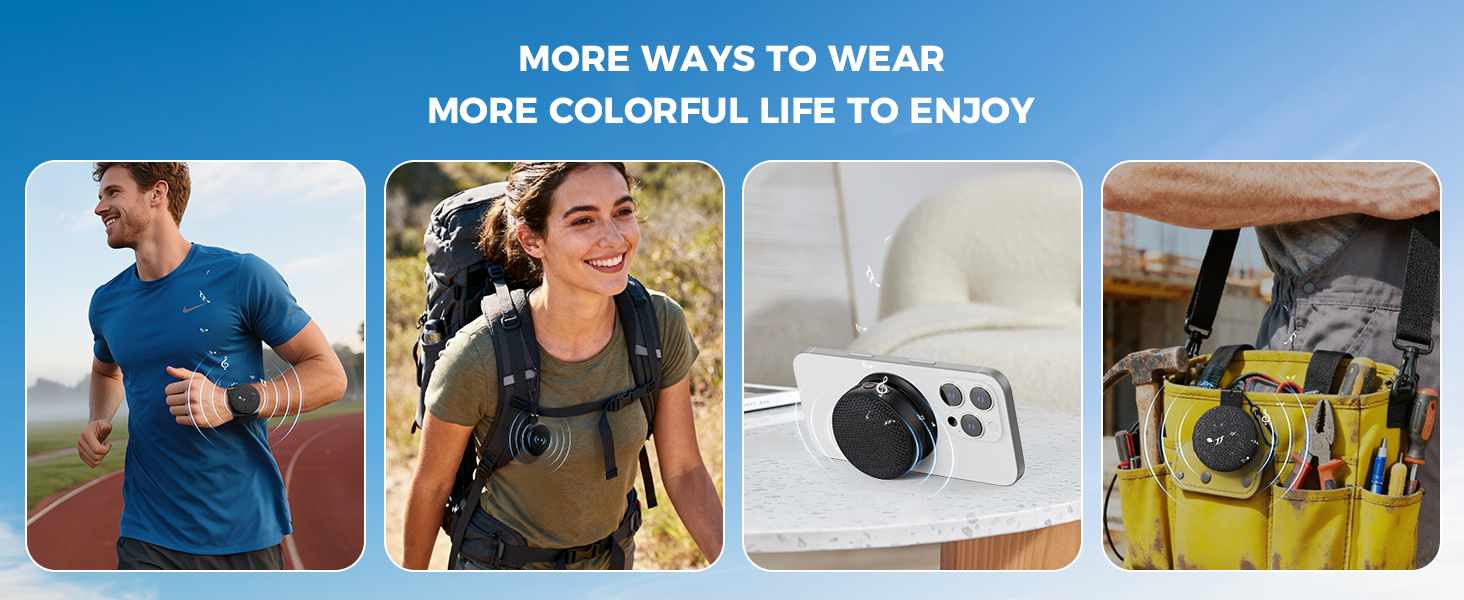 wearable bluetooth speaker