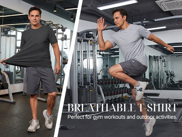 mens workout shirts short sleeve