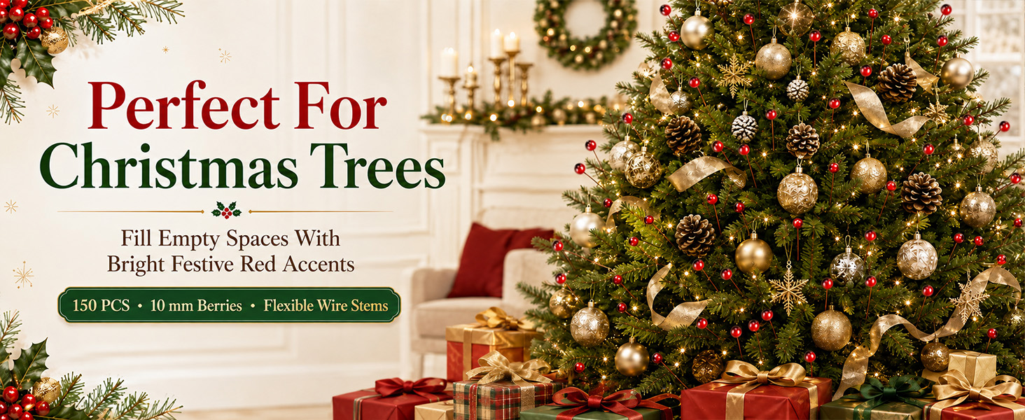 Artificial Holly Berries