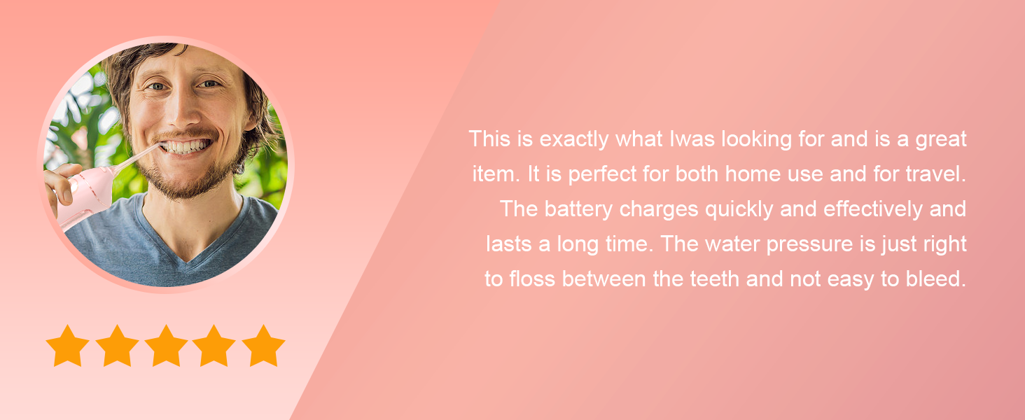 water dental flosser