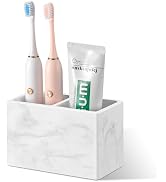 Luxspire Toothbrush Holder, Fast Drying Tooth Brush Holder for Bathroom, Diatomite Electric Tooth...