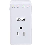 BXST 5-15(120V) Brownout Surge Protector for Refrigerator TV - One Outlet Plug - High and Low Vol...