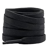 YFINE Flat Waxed Shoe Laces: Sneakers Shoelaces for Men&Women Boot - 2 Pair