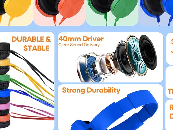 on ear headphones for kids