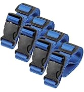 Vigorport Utility Straps with Quick Release Buckle, Nylon Backpack Accessory Sleeping Bag Strap, ...