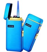 VVIP Electric Lighter, USB Rechargeable Lighter, Creative Touchscreen Tungsten Windproof Flameles...