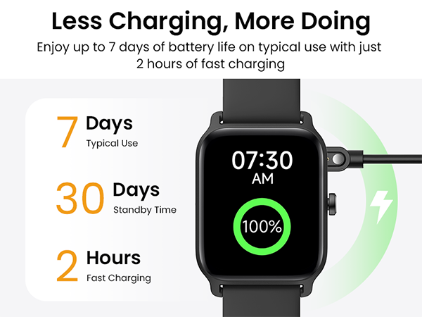 smart watch with long-battery life