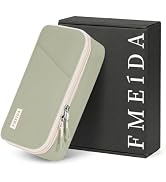 Fmeida Structured Pencil Case Pouch Aesthetic Back to School Gift SageGreen | Gift Box, 5 Compart...