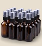 amber Glass Spray Bottle
