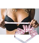 WIN TAPE Pink and White Cloth Bra Tape Measure, Easy to Measuring Cheast Circumference and Body (...