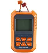 Optical Power Meter for SC/FC/ST Connector, -70 ~ + 3dBm, Built-in 1Mw Visual Fault Locator (OPM&...