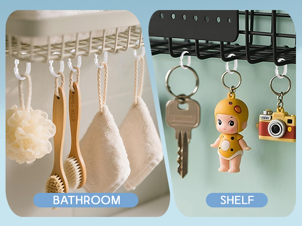 shower curtain hooks
