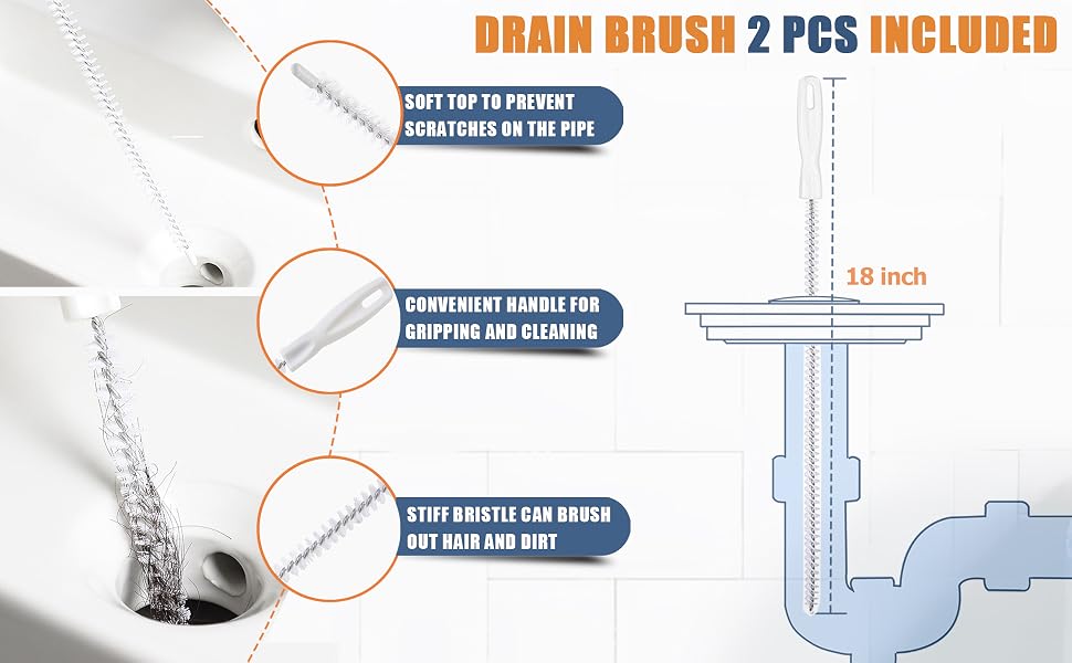 drain brush