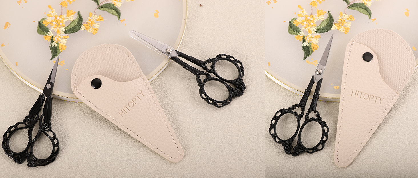 HITOPTY small sharp embroidery scissors