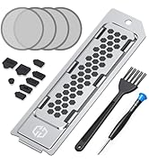 GRAUGEAR Cooling & Dust Protection Upgrade for PS5 Pro/PS5 Slim, PS5 Pro/Slim M.2 SSD Heatsink Co...