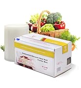 8" x 150' Vacuum Sealer Bags for Food Saver, with Cutter Dispenser, Commercial Grade Vacuum Seale...