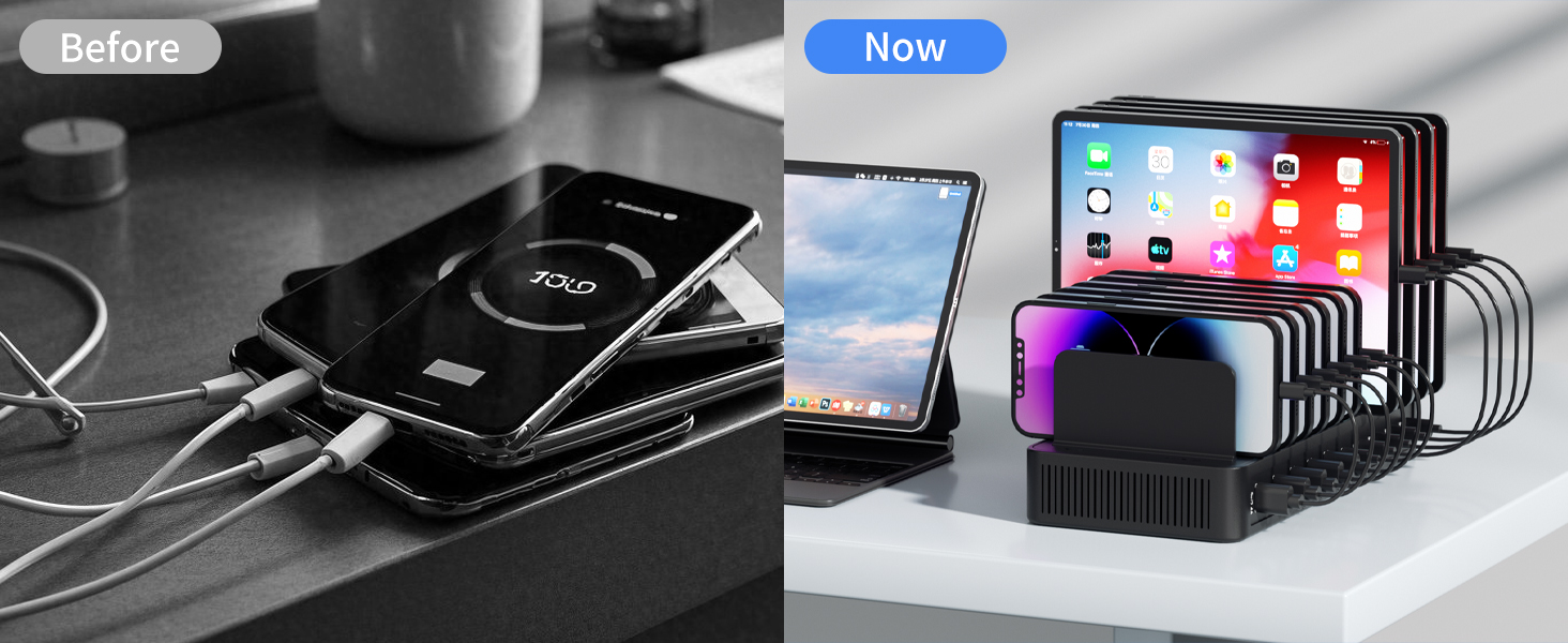 tablet charging station