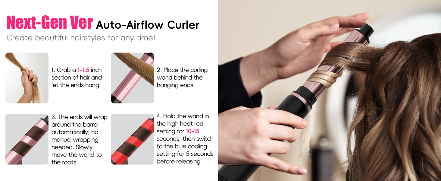 auto-airflow curler