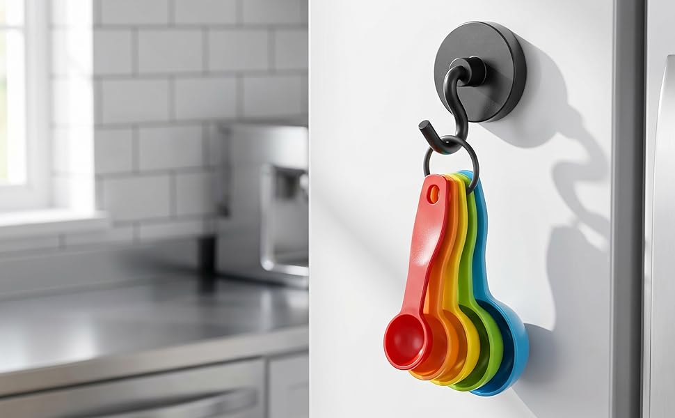 magnetic pot pan hook,magnetic key hook,industrial magnetic hooks,black magnetic hook