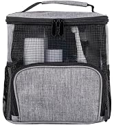 Shower Caddy Tote Bag,Portable Hanging Shower Caddy Organizer Bag,Mesh Shower Caddy Tote Bag Pouc...