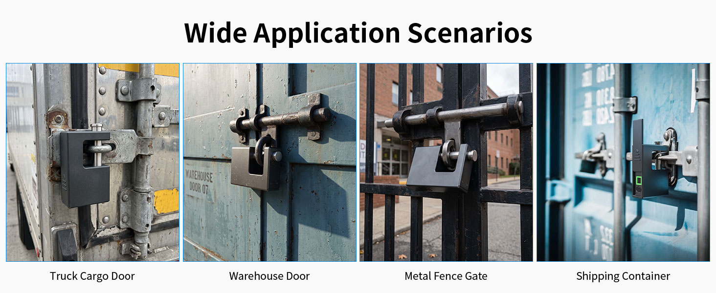 smart padlock for outdoor use