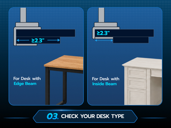 Check Under Desk