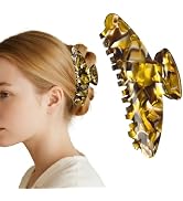 LAYONGMOLI French Hair Claw Clips for Women Grils,4 Inch Strong Hold No Slip Grip Accessories Ace...