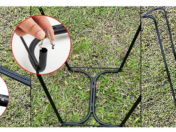 garden trash bag holder outdoor leaf bag support stand