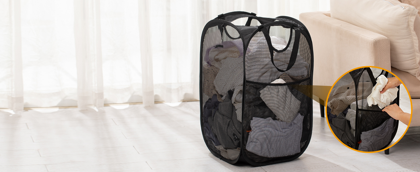 pop up laundry hamper