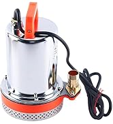 Amarine Made DC 12V Farm & Ranch Solar Water Pump Submersible Well booster Pump 26ft Lift Deep We...