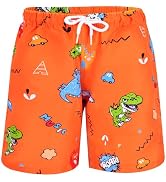 SPTRAMLE Boys Swim Trunks, Quick-Dry Board Shorts Boys Swim Shorts for Toddler Kids Boy 3-12 Year...