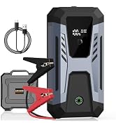 Ehowdin Car Jump Starter Portable 3000A 12V Car Engine Starter 6L Gas 3L Diesel, Supersafe Lithiu...