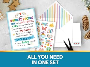 Anniversay card displayed with envelopes and stickers, designed for meaningful anniversary wishes.