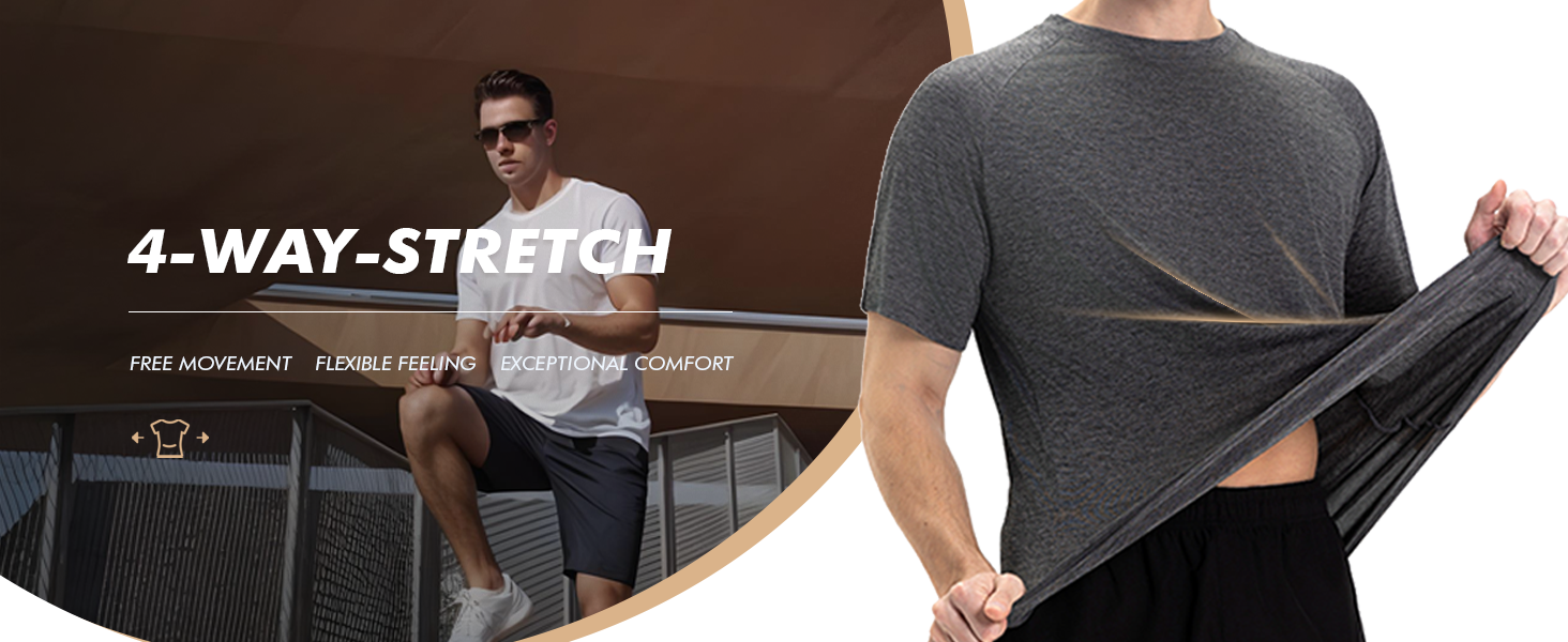 athletic shirts for men