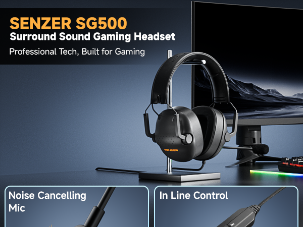 gaming headset with mic